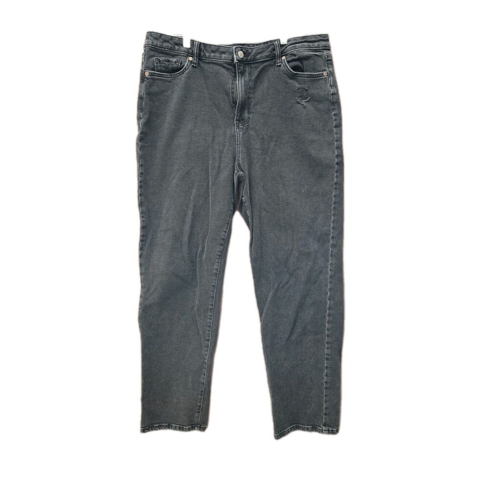 Women's Sonoma Black Denim Jeans - Size 18 - Straight